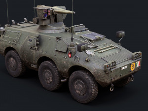 Iveco Oto Melara VBL Puma 6x6 Modèle 3D