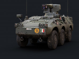 Iveco Oto Melara VBL Puma 6x6 Modèle 3D