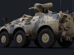 Iveco Oto Melara VBL Puma 6x6 Modèle 3D