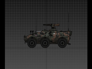 Iveco Oto Melara VBL Puma 6x6 Modèle 3D