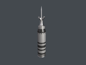 Tank modern shell 120mm APFSDS 3Dモデル