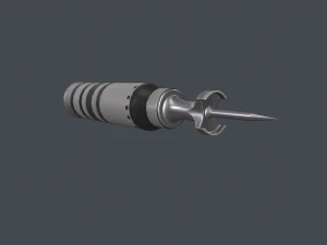 Tank modern shell 120mm APFSDS 3D Model
