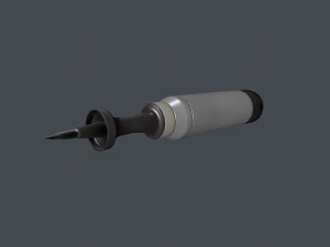 Tank modern shell 120mm APFSDS 3D Model