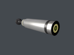Tank modern shell 120mm APFSDS 3Dモデル