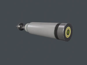 Tank modern shell 120mm APFSDS 3D Model