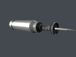 Tank modern shell 120mm APFSDS 3D Model
