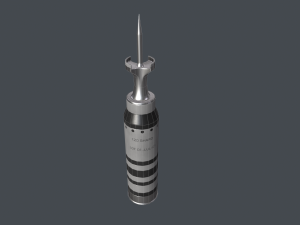 Tank modern shell 120mm APFSDS 3Dモデル