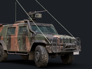 Iveco LMV Lince Model 3D