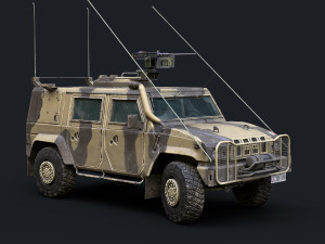 Iveco LMV Lince Model 3D
