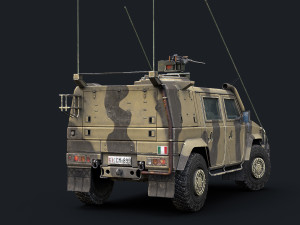 Iveco LMV Lince Model 3D