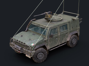 Iveco LMV Lince Model 3D