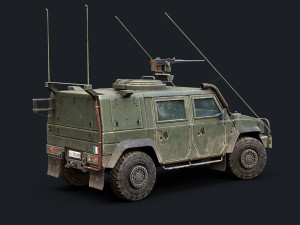 Iveco LMV Lince Model 3D