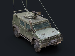 Iveco LMV Lince Model 3D