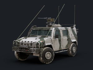 Iveco LMV Lince Model 3D