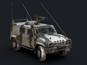 Iveco LMV Lince Model 3D