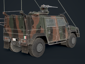 Iveco LMV Lince Model 3D