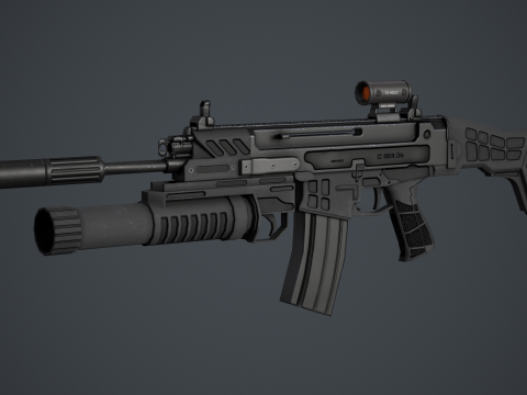 CZ 805 BREN II Modelo 3D