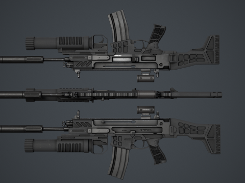 CZ 805 BREN II 3D Model