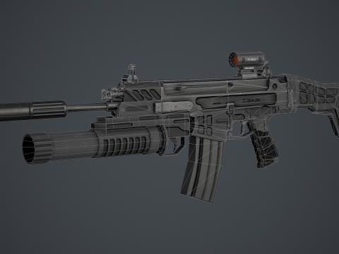 CZ 805 BREN II 3D Model