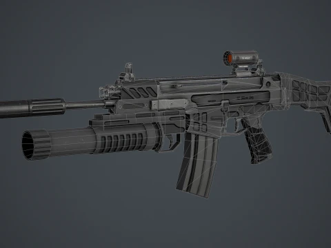 CZ 805 BREN II 3D Model