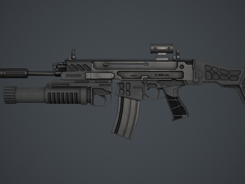 CZ 805 BREN II 3D Model