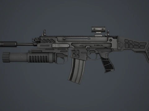CZ 805 BREN II 3D Model