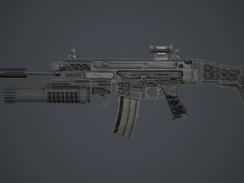 CZ 805 BREN II 3D Model