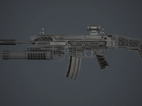 CZ 805 BREN II 3D Model