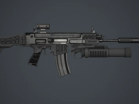 CZ 805 BREN II 3D Model