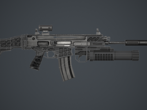 CZ 805 BREN II 3D Model