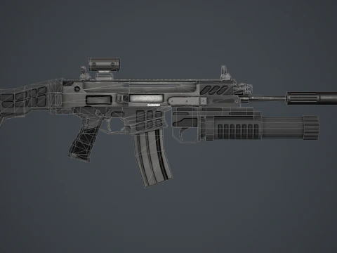 CZ 805 BREN II 3D Model