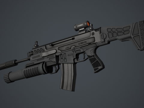 CZ 805 BREN II 3D Model
