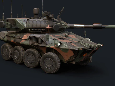 Centauro II 2 3D Model