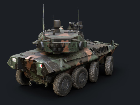 Centauro II 2 Modelo 3D