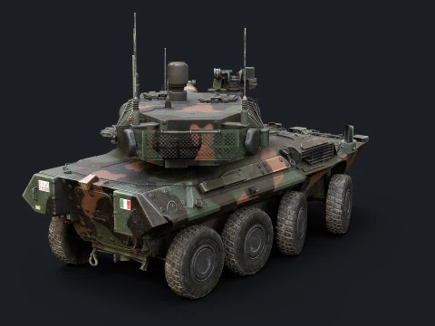 Centauro II 2 3D Model