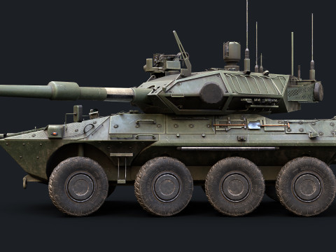 Centauro II 2 Modelo 3D