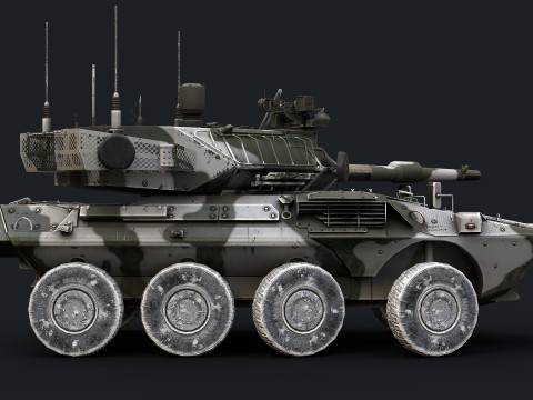 Centauro II 2 Modelo 3D