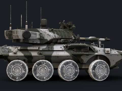 Centauro II 2 3D Model