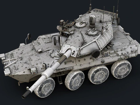 Centauro II 2 3D Model