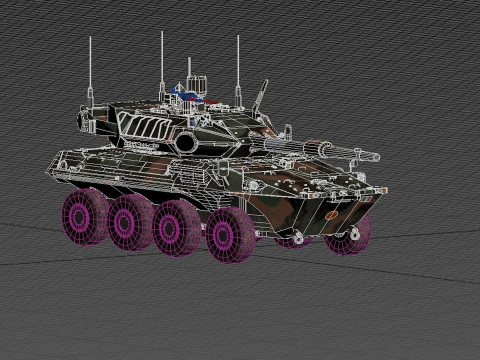 Centauro II 2 3D Model