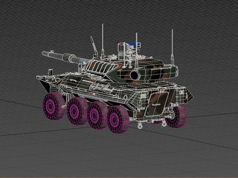 Centauro II 2 Modelo 3D