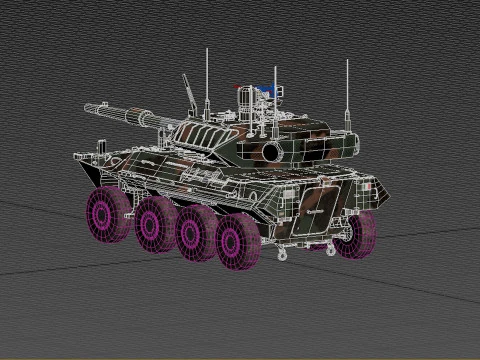 Centauro II 2 3D Model
