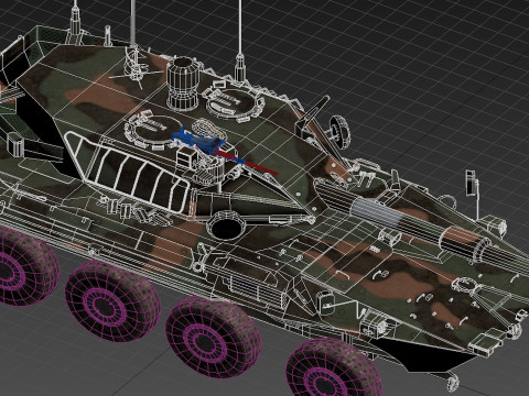 Centauro II 2 Modelo 3D