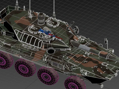 Centauro II 2 3D Model