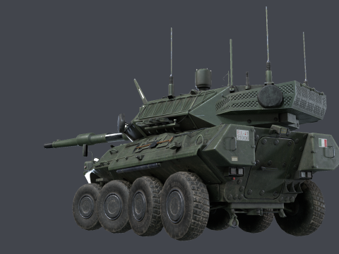 Centauro II 2 Modelo 3D