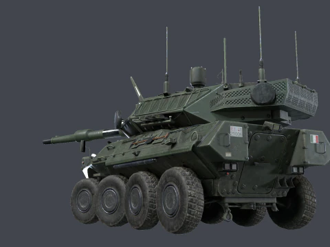 Centauro II 2 3D Model