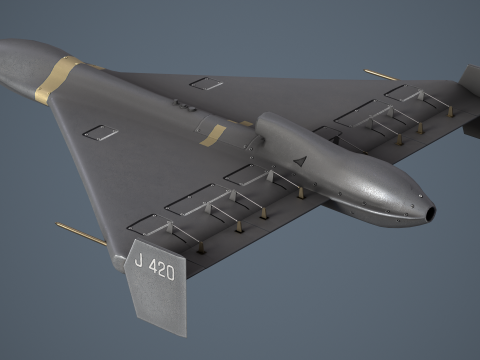 Shahed-238 - Geran -3 3D Model