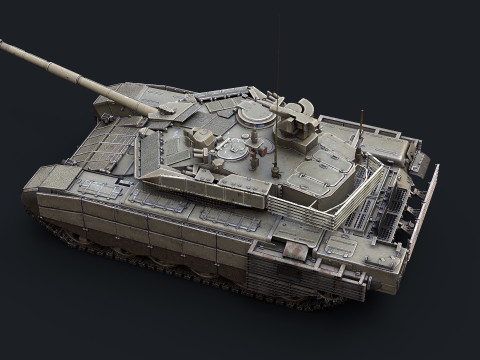 T-90M Proryv mod 2017mod 2023mod 2024 Model 3D