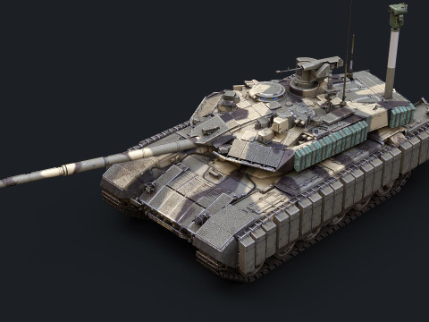 T-90M Proryv mod 2017mod 2023mod 2024 Model 3D