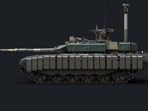 T-90M Proryv mod 2017mod 2023mod 2024 Model 3D